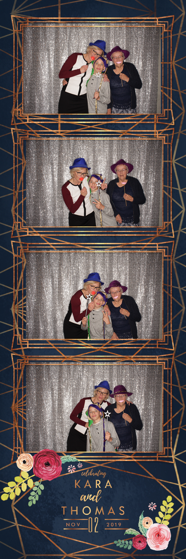Kara and Thomas Wedding | View more photos from the event at gallery.photoboothbillings.com/u/PhotoBoothBillings/Kara-and-Thomas-Wedding